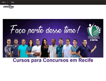 Tablet Screenshot of cceconcursos.com.br